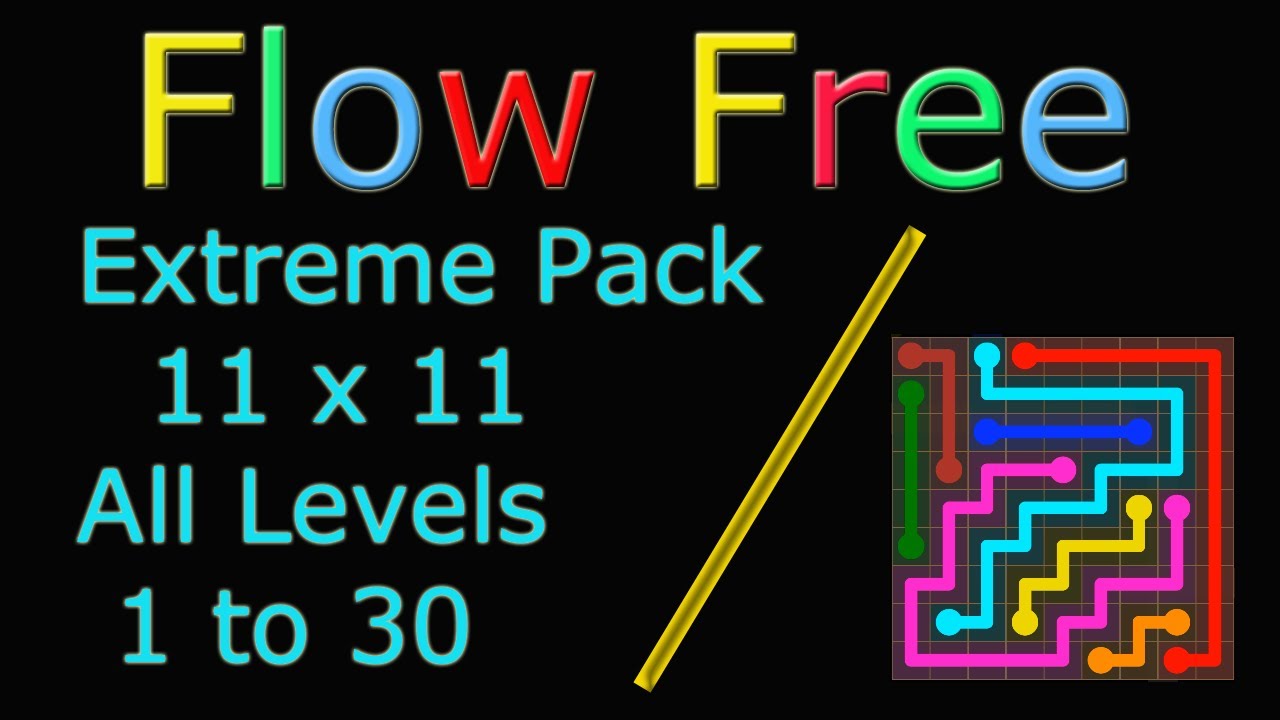 Flow Free Extreme Pack X Level To Youtube