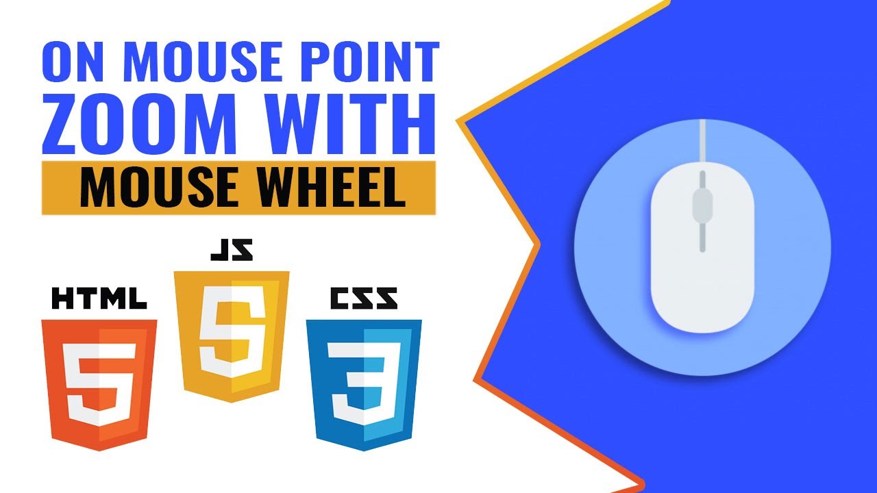 Zoom Image Point With Mouse Wheel | Javascript Tutorial