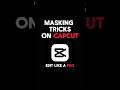 Text Editing Tricks Using Masking Effects on Capcut| Capcut Tutorial #shorts #capcuttutorial #capcut