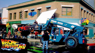 Rare Behind the scenes look at Back to the Future II & III