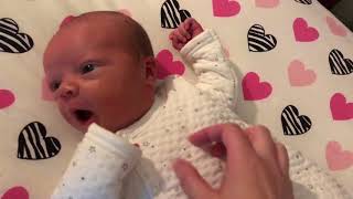 Newborn noises: Ellie’s greatest hits from one day old to one week old (lots of baby hiccups)