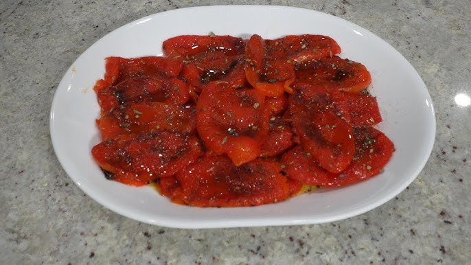 Roasted Red Peppers (Easy!) - Wholesome Yum