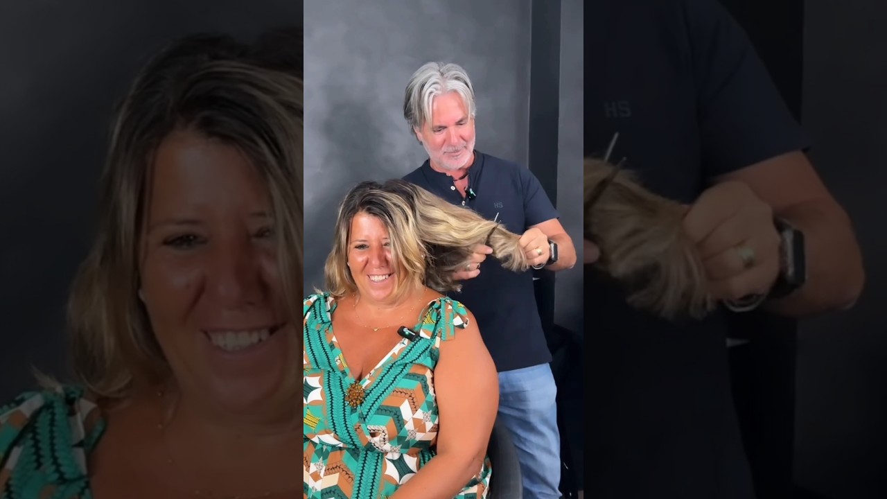 Cambio look per la signora Stella cosa ne pensate Scrivetelo nei commenti French Balayage