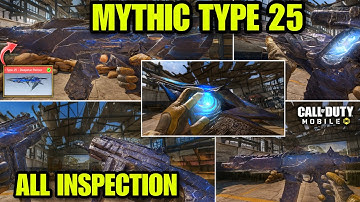 *MYTHIC* Type 25 Deepstar Piercer | All Iron Sights, Kill Effects, Animations & Full Gameplay CODM