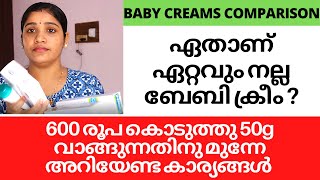TOP 5 BABY CREAMS In INDIA Comparison| BEST BABY CREAM