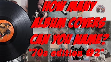 Guess the album - 1970s edition #2 - 50 album covers with text removed - how many can you name?