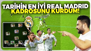 TARİHİN EN İYİ REAL MADRID KADROSUNU KURDUM! YOK BÖYLE TAKIM!😱eFootball Mobile 2024