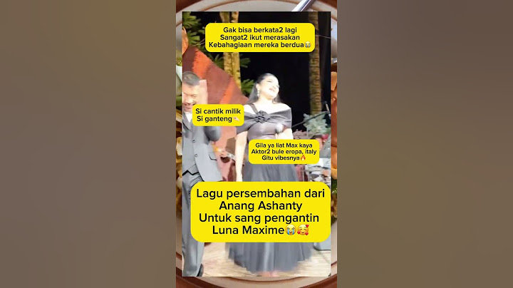 Lagu persembahan Anang Ashanty untuk Luna Maxime #trending #ananghermansyah #ashanti #luna  #shorts