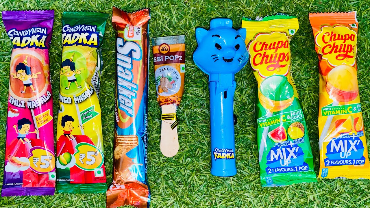 ASMR Colorful Lollipop 