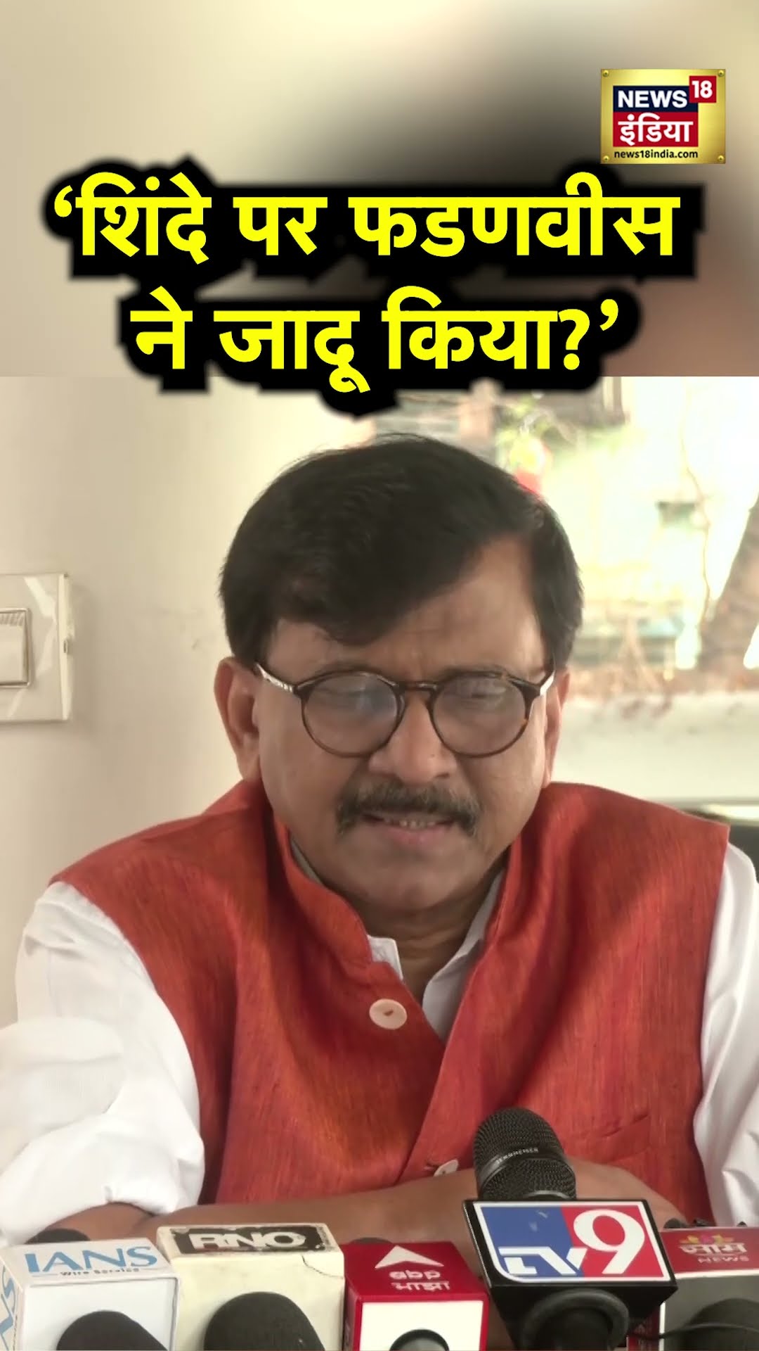 'Eknath Shinde पर Devendra Fadnavis ने जादू कर दिया है', क्या बोल गए Sanjay Raut? | N18S #shorts