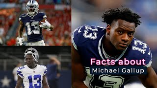 How much is Michael Gallup Net worth? Family, Age, College, Bio, Height, Ankle injury, Birthday, GF