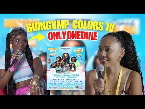 INTERVIEW ONLYONEDINE à la GUINGVMP COLORS IV