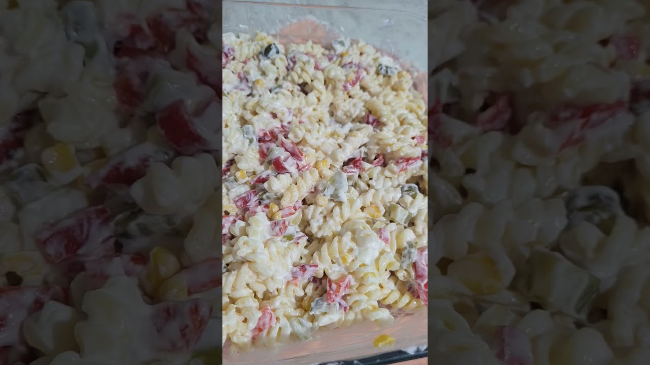 Pratik Makarna Salatası 🍝 Pratik Makarna Salatası 🍝