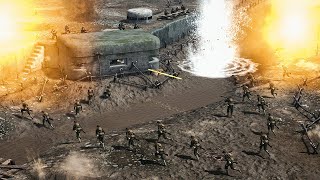 MARINES STORM WALL OF BUNKERS!