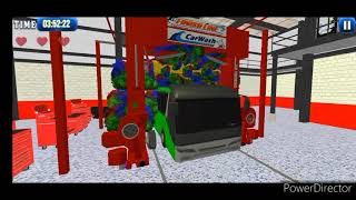 City Bus Wash Simulator Gas Stations Car Wash Game. screenshot 3