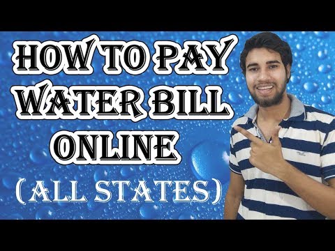 How to Pay Water Bill Online |  All States