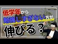 2~9歳 “低学年から勉強しすぎない方が後から伸びる”の間違い/子育て勉強会TERUの育児・知育・子どもの教育講義