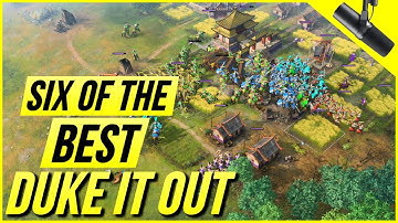 Age of Empires 4 - The ALL STAR 3v3 Battle Begins