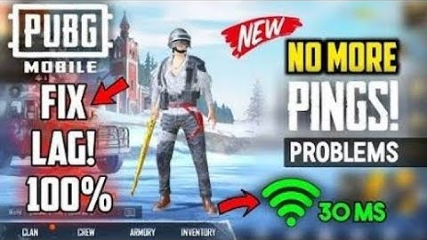 Fix High Ping Problem In PUBG Mobile Lite |How to Solve Lag Problem in Pubg mobile lite