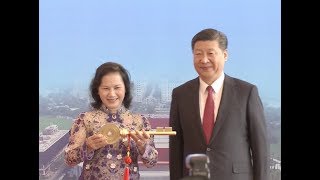 Chinese President Xi Jinping Inaugurates Vietnam-China Friendship Palace