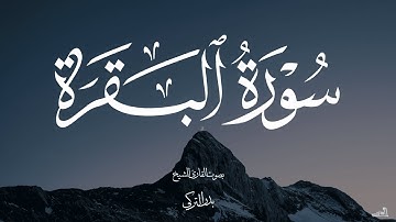 سورة البقرة بصوت الشيخ بدر التركي