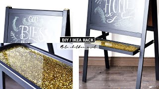 DIY | Ikea Hack | Ikea MÅLA children easel hack | Beetroot smoothie fresh from garden | 隨你愛怎麼拌就怎麼拌油面
