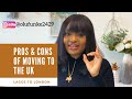 My Experince Moving to London From Nigeria + Pros & Cons || Nigerian in London