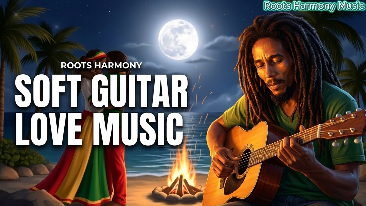 Sweet Beach Evening | Romantic Reggae Acoustic Guitar