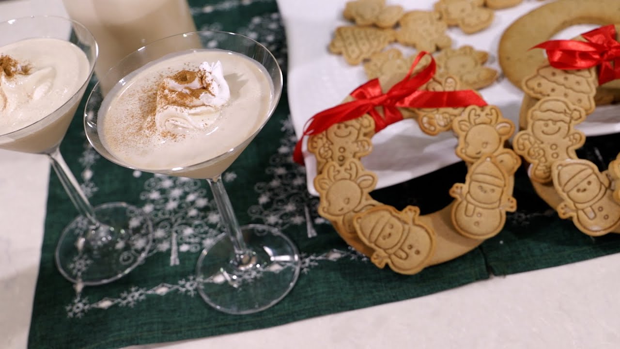 Rompope y Galletas de Jengibre
