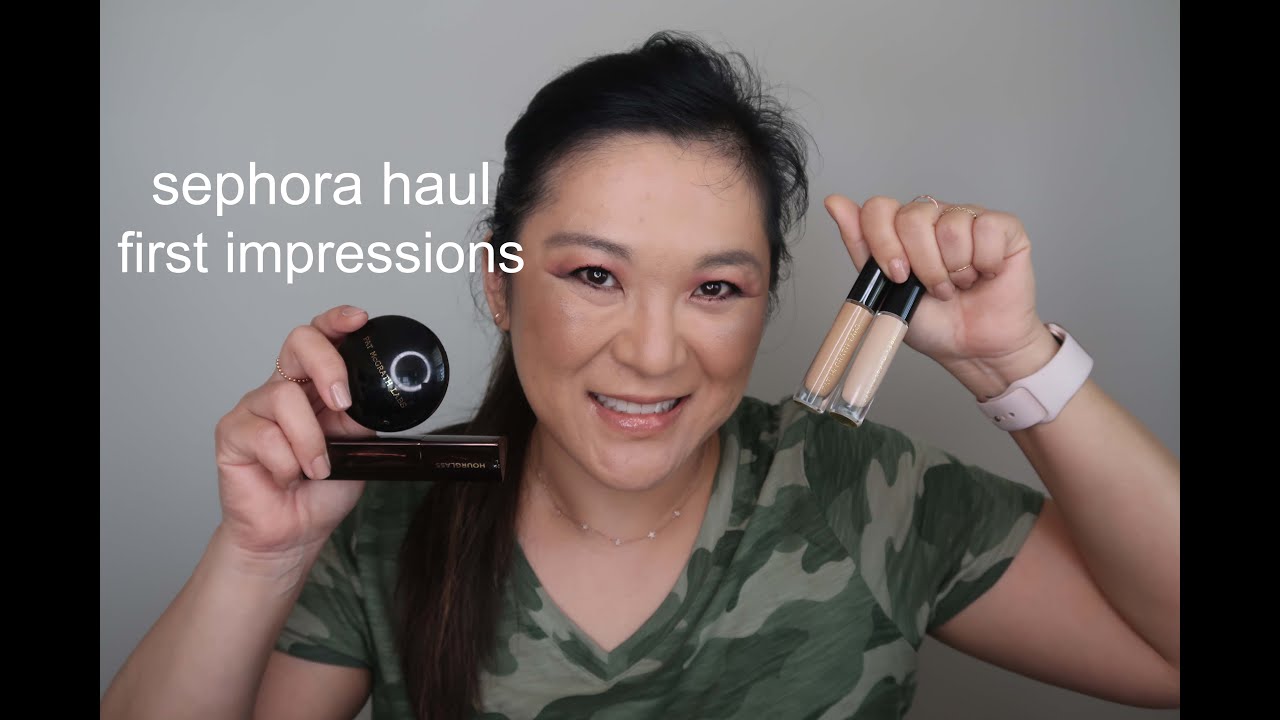 sephora haul | first impressions | hourglass, pat mcgrath & milani ...