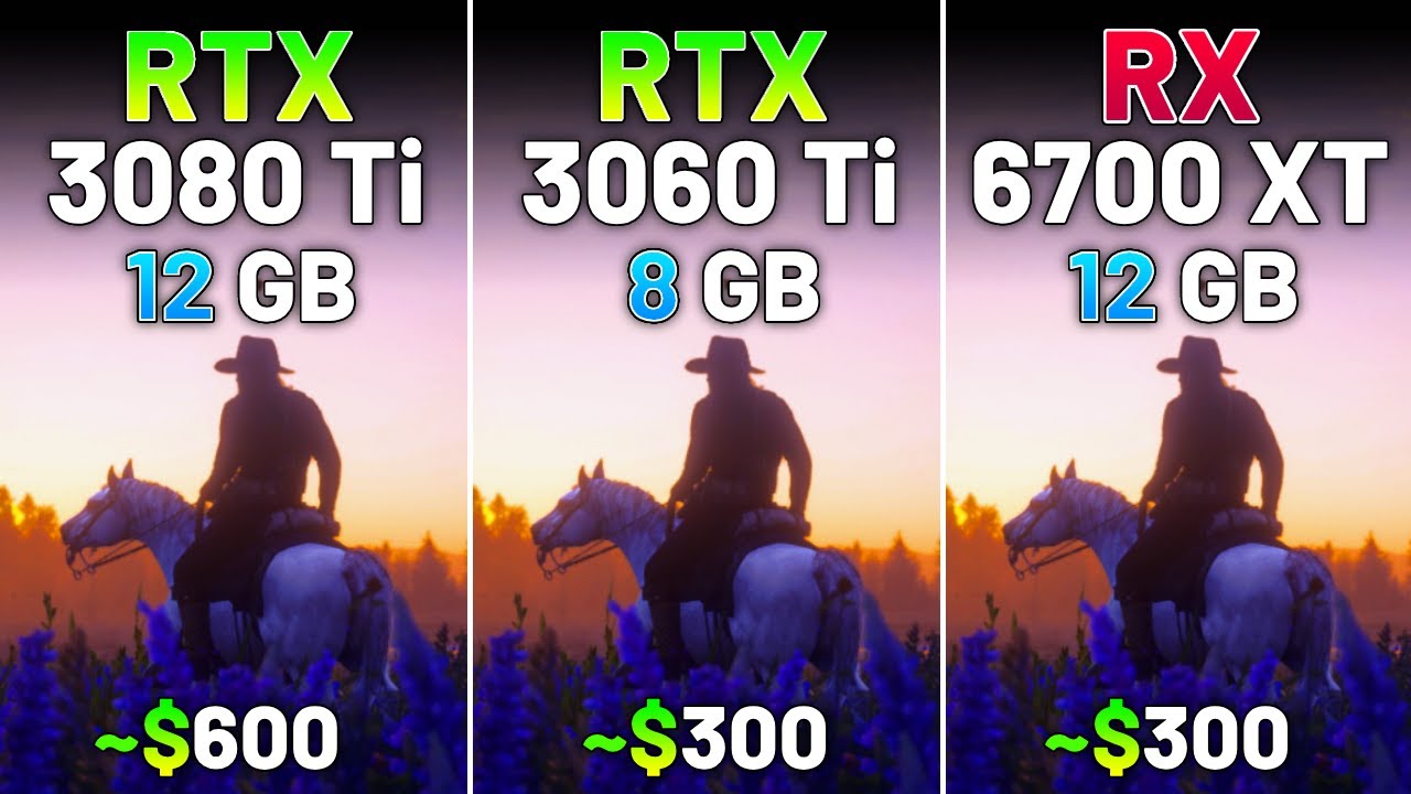 RTX 3080 Ti vs RTX 3060 Ti vs RX 6700 XT - Test in 12 Games in 2024 ...
