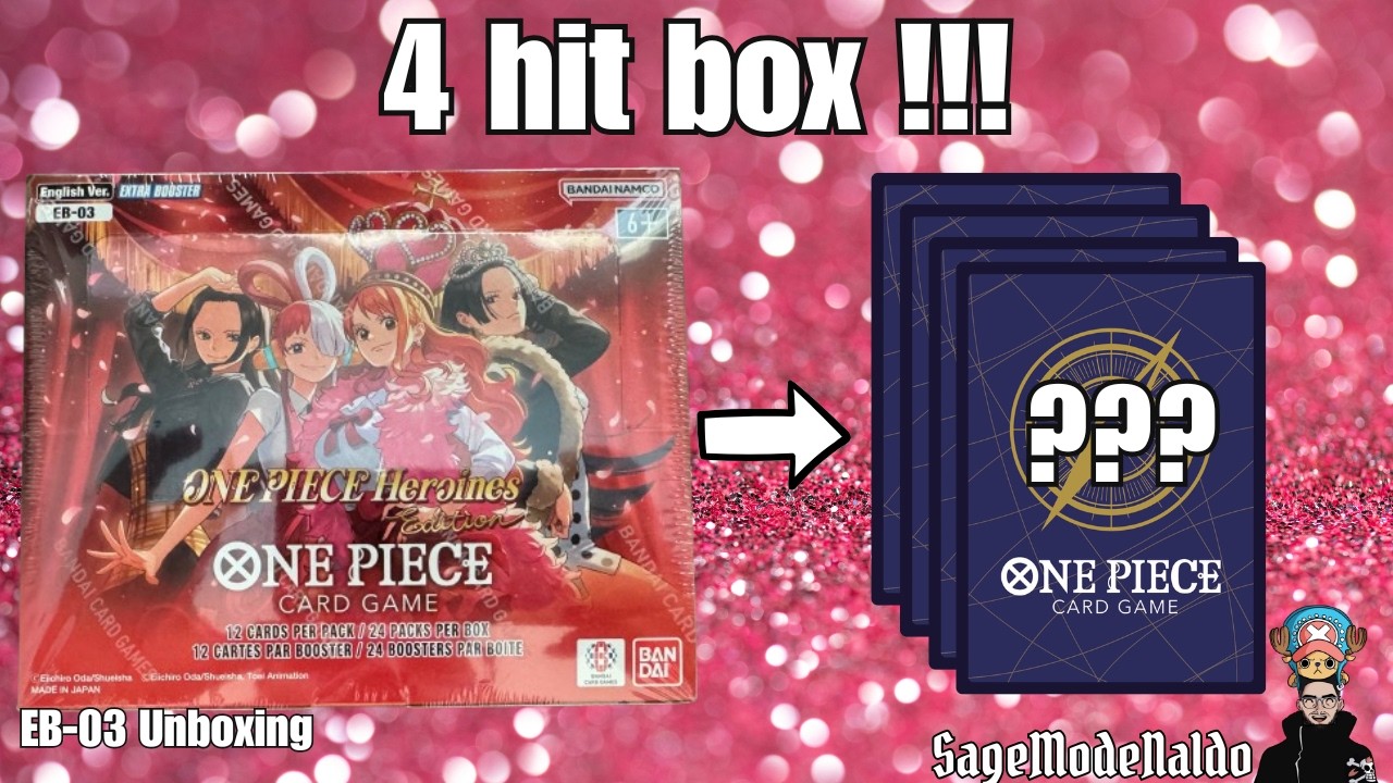 4 HIT BOX!!! | EB-03 UNBOXING
