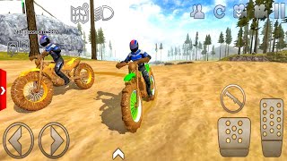Xtreme Motocross Beach Jumping Gameplay | Offroad Outlaws Android Games screenshot 1