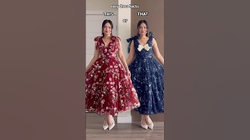 hate deep v neck? try these! subscribe for more! dresses from @JessaKae #fashionhacks #dress