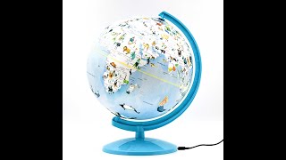 Children's Illuminated Globe - Kids Night Light