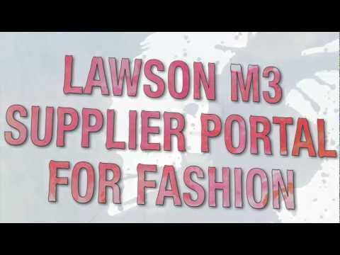 Lawson M3 Supplier Portal for Fashion 3