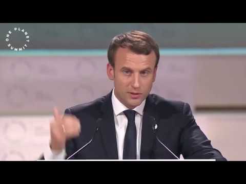 French President Emmanuel Macron on the Transport Decarbonization Alliance