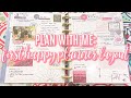 First Happy Planner Layout: Plan With Me!