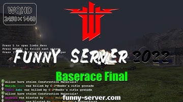 Baserace Final in funny-server.com 80MAPS - Wolfenstein: Enemy Territory