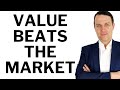 Value investing will beat the market especially from now onward