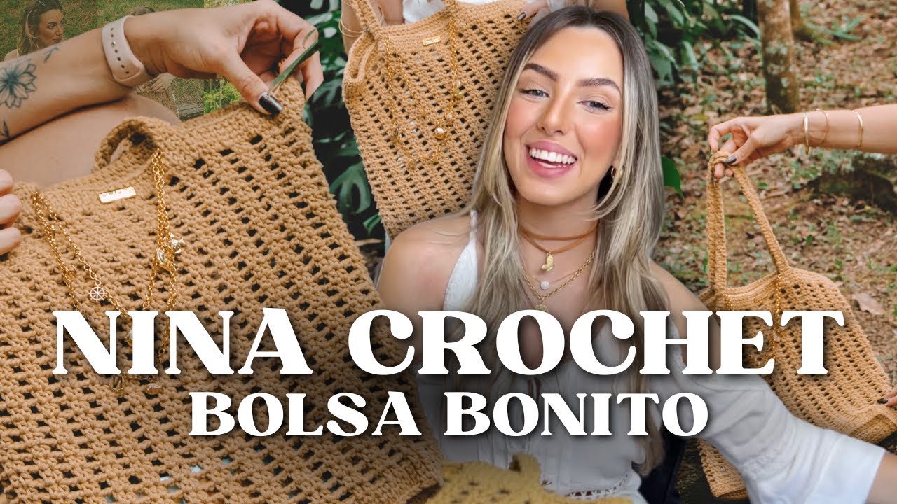 Nina Crochet - BOLSA BONITO (VERSÃO DESTRA)