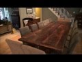 Reclaimed Wood Trestle Tables Finished with Epoxy by HD Threshing Floor Furniture Reclaimed Wood Trestle Tables Finished with Epoxy by HD Threshing Floor Furniture