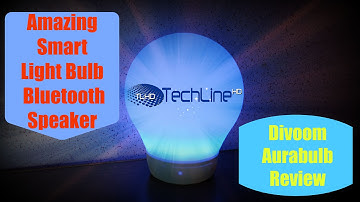 Divoom Aurabulb  - Amazing Smart Light Bulb Bluetooth Speaker