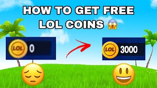 HOW TO GET *FREE 1v1.LOL COINS* (New Glitch) (100% Working)