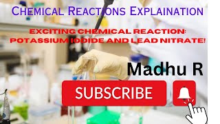 Exciting Chemical Reaction: Potassium Iodide and Lead Nitrate!