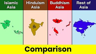 Islamic Asia vs Hinduism Asia vs Buddhism Asia vs Rest of Asia | Asia | Comparison | Data Duck