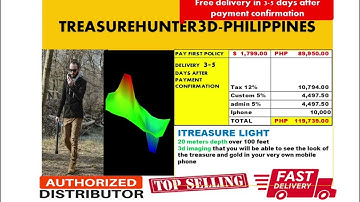Treasurehunter3d  3g gold and metal detectors made in Europe