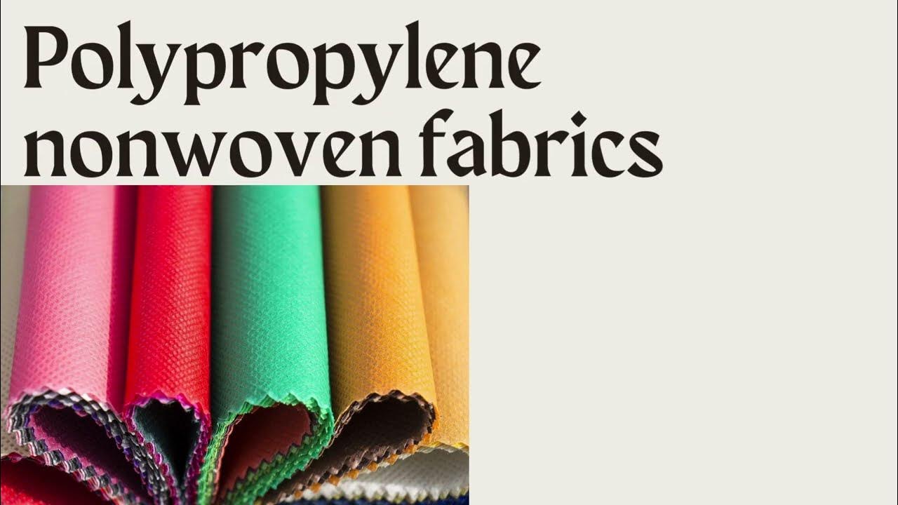 Polypropylene nonwoven fabrics offer several advantages compared to