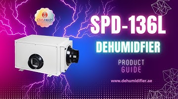 Top Rated SPD-136L inline ducted dehumidifier for indoor pools. #dehumidifier #ducted #swimmingpool