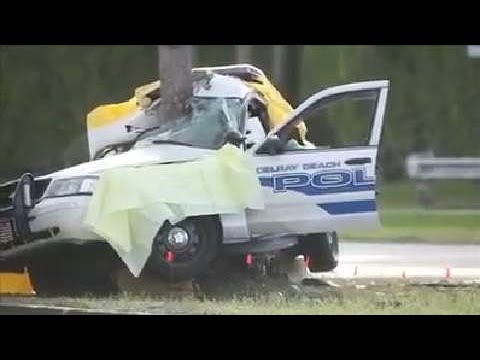 Delray officer killed in crash - YouTube